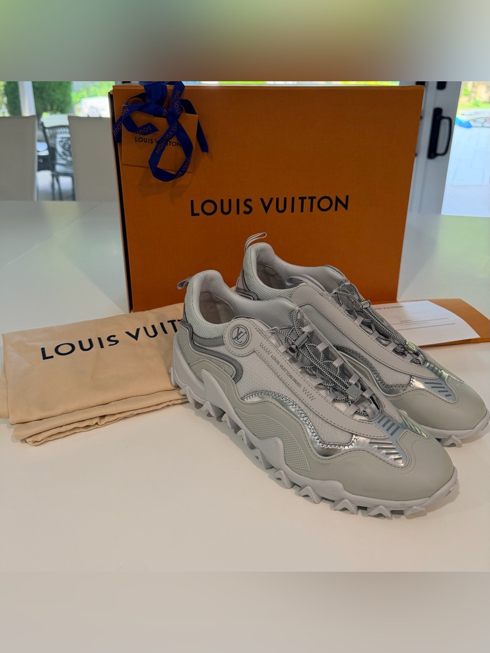 Louis Vuitton Women’s Silver Rush Sneaker
